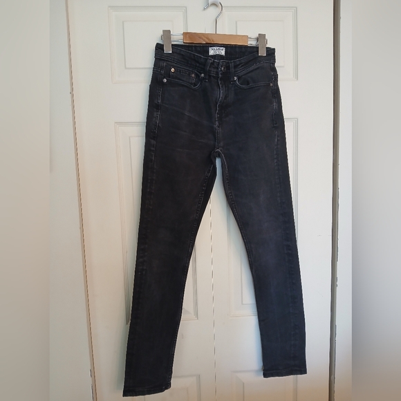 Pull&Bear Denim - PULL & BEAR Black Cotton Jeans, Size 36